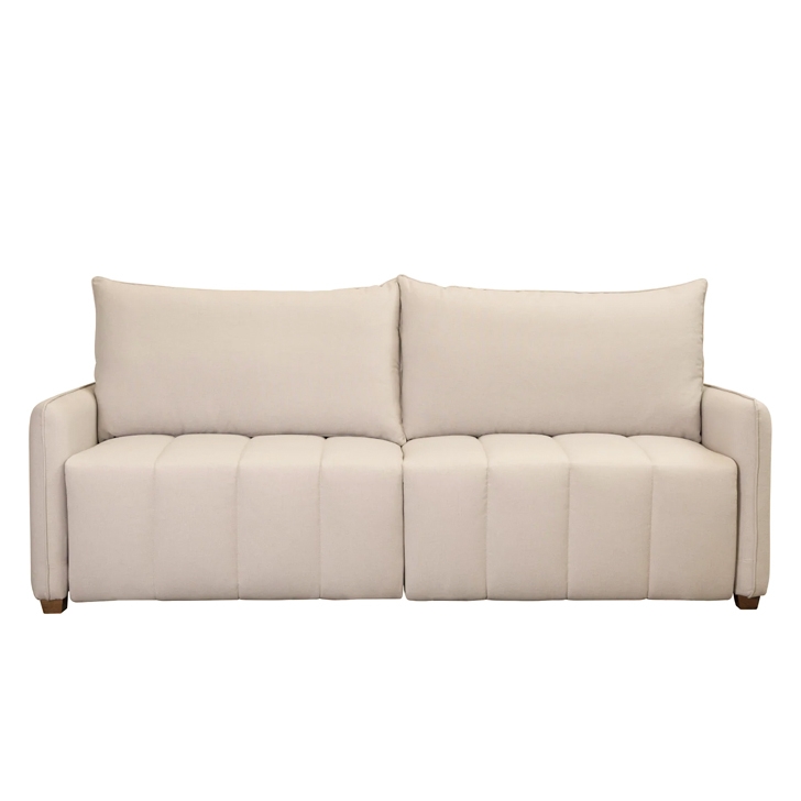 SOFÁ MING RETRÁTIL SEM CAIXA - LINHO BEGE - 2,00M