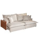 SOFÁ DIOR (2,40M) MOLAS ENSACADAS - LINHO AREIA