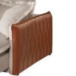 SOFÁ DIOR (2,40M) MOLAS ENSACADAS - LINHO AREIA - Imagem 2