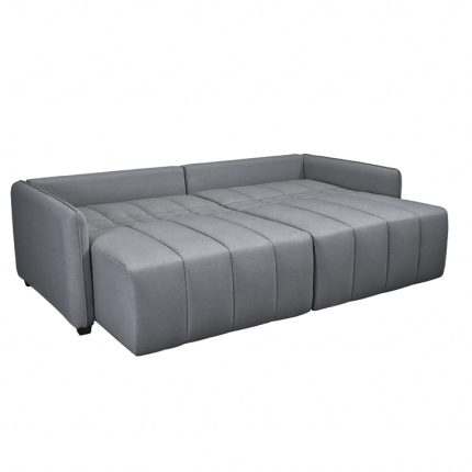 SOFÁ MING RETRÁTIL SEM CAIXA - LINHO GRAFITE - 2,00M