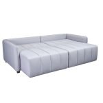 SOFÁ MING RETRÁTIL SEM CAIXA - LINHO CINZA - 1,80M - Imagem 3