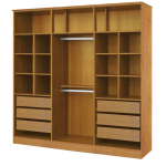 ROUPEIRO BIANCO 6 PORTAS 100% MDF - Imagem 3